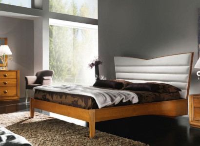 Luxury Set Bedroom Bed Bedside table Double Hotel Beds Upholstery Design 3-piece.
