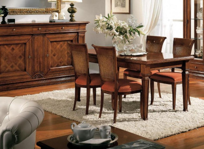 Dining set Living room Set Table 4x Chairs Seating group Dining room garnitur Tables new