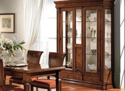 Wood Display Cabinets Glass Wardrobe Real wood Sideboard Display case Living room Furniture Solid