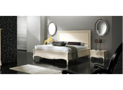 Bedroom Bed Bedside table Double bed Upholstery Beds Set Group Suite 3pcs.
