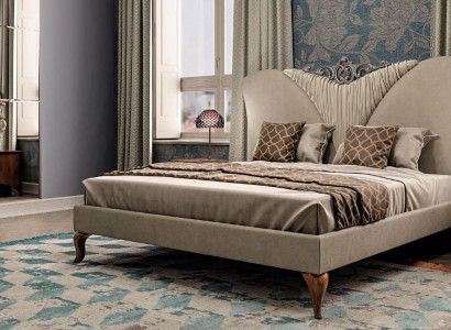 Bed Double bed Solid Wood Bedroom Beds Furniture Vaccari cav giovanni new