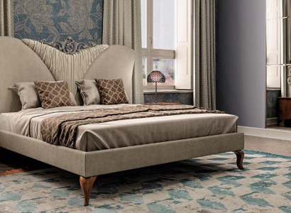 Bedroom set Complete's Bed 2x Bedside table 3-piece. Set Design Luxury Complete sets