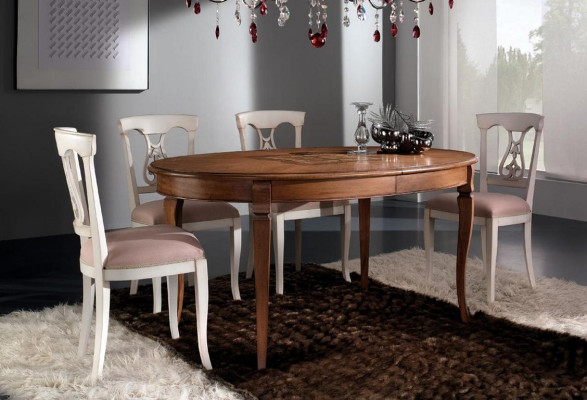Dining room Living room Dining tables Tables Table Furniture Dining table Natural wood Retro Style
