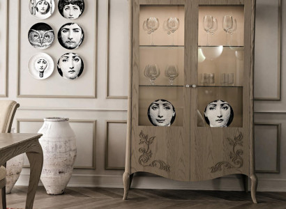 Living room Sideboard Glass Wardrobe Display case Dining room Sideboard Wood Cabinets Furniture