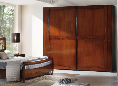 Luxury Set Bedroom Bed Bedside table Wardrobe Chest of drawers Mirror new 6 pieces