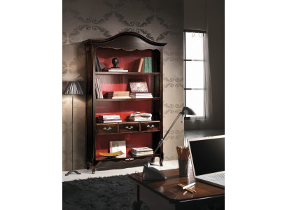 Bookshelf Display case showcase cabinet Classic r Wardrobe Bookcase Wood new