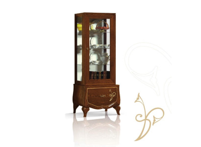 Display case shop window showcases glass wardrobe antique style modern wood design furniture