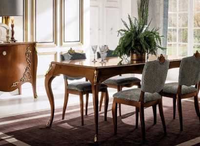 Table Real Wood Classic Baroque Antique Style Dining table Tables Real Wood new