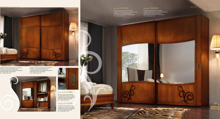 Wardrobe Sliding Doors Bedroom Wardrobe Wall Cabinets Wood Sliding Doors