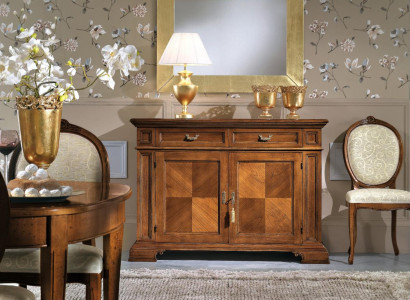 Chest of drawers with Mirror Console Furniture Chests of drawers Wardrobe Design Luxury Sideboard 2-piece.