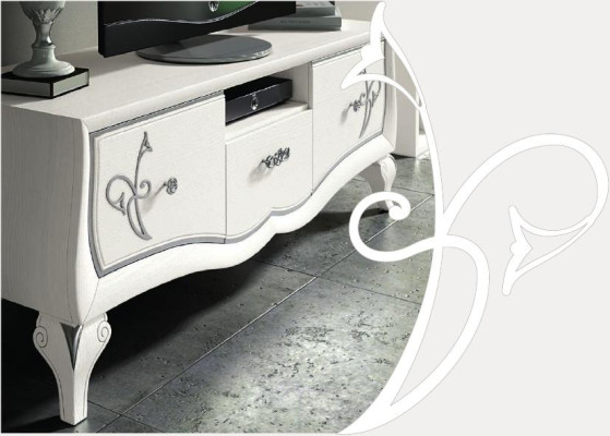 Luxury Lowboard TV-cabinet Wardrobe Sideboard Wardrobe tv Wood Modern Chest of drawers Design new