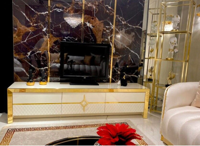 Living room Wood TV-cabinet Hotel Luxury Furniture Sideboard tv Lowboard xxl Wardrobe design