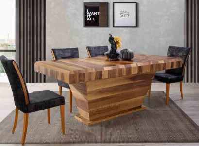 Dining table Tables Furniture Luxury Rectangular Table Wood Dining tables Luxury wooden tables new