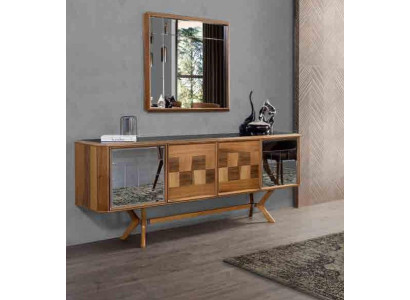 Sideboard Furniture Wardrobe Suite Set 2pcs Chest of drawers Mirror new Sideboard Chests of drawers