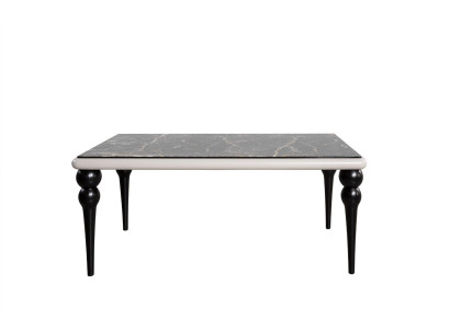 Marble Look Dining table Dining room Tables Furniture Kitchen Dining Tables Classic