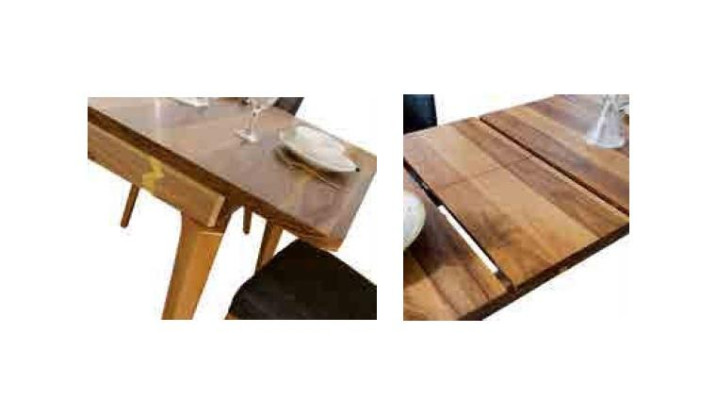 Dining room Tables Wooden Tables Italian Style Furniture 160x90 Luxury Dining table new