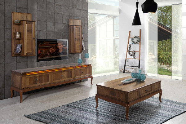 Living room Wood Tables Side table Italy style Table Coffee table Side table Wood