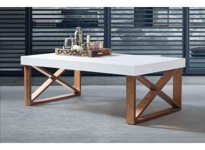 Coffee table Coffee table Living room White Luxury Coffee tables Design wooden tables