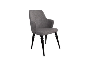 Living room Dining room Chair Wood Armchair Furniture Armchair Chair Luxury Furniture Gray