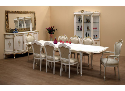 Complete Set Dining table 8 Chairs Dining room Set Ess Group Wood Table Tables 12 pcs