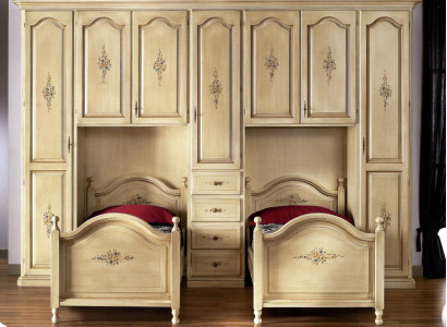 Classic r Wardrobe with Beds Hotel Furnishings Bed Wardrobe Set Furniture