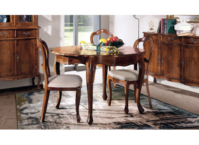 Dining room Set Chair Dining table Suite Round Tables Chairs 4-piece wooden table Real wood