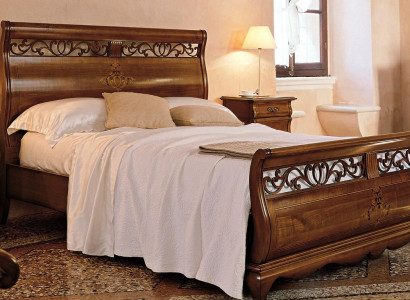 Double bed 2 Bedside tables Solid wood Bedroom furniture Solid wood Set new