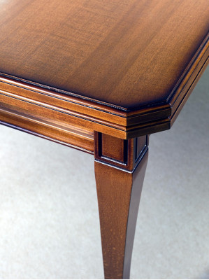 Dining room set 7 pieces. Dining table Chairs Chest of drawers Display case Group Suite Wood Brown