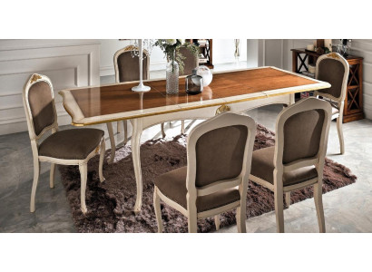 Set Table + 6 Chairs Complete e Classic s Dining room Dining set Furniture Baroque