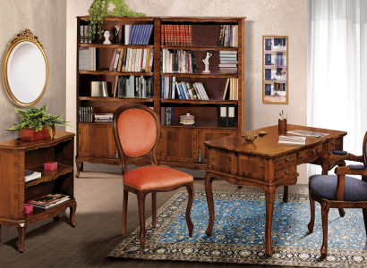 Office furniture Set Office Complete Office desk Office cabinet Solid wood Real wood Italy