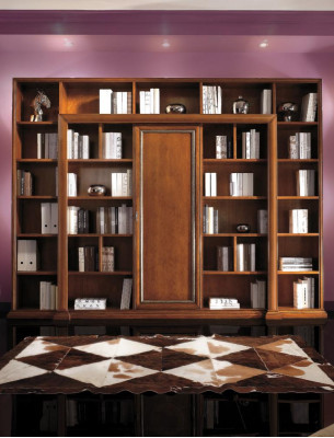 Books Wardrobe Italian Furniture Shelf Wood Cabinets Shelves Display case Sideboard