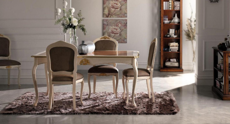 Suite Table Dining set 5 pieces. Tables dining set Dining table 4 x Chair Set Group