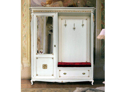 Clothes stand Coat rack Solid Wood Outerwear Hallway Mirror Italian