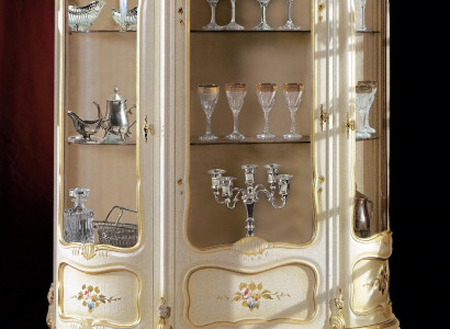 Living room Cabinets Design Wardrobe Furniture Glass new Display case 3 door Wardrobe showcases