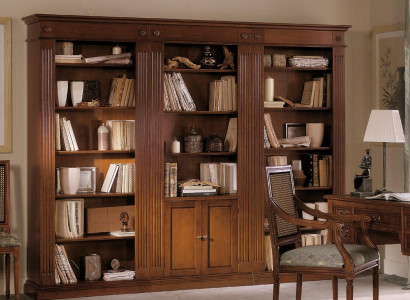 Shelf Living room Wardrobe Bookshelf Wood Office cupboard Cabinets Display case Italy