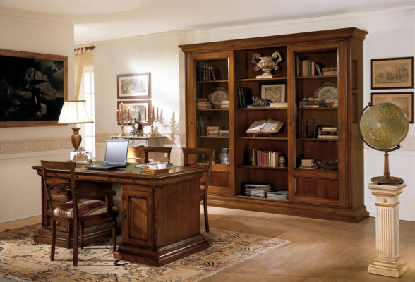Shelf Living room Wardrobe Bookshelf Wood Office cupboard Cabinets Display case Italy