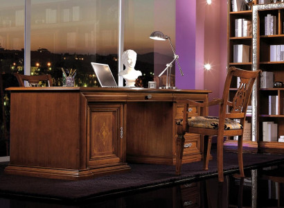Desk Chair Tables Study room Office desk Table Solid 2-piece Set Office
