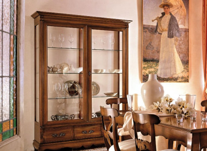 Classic Shelves Cabinets Furnishings Display case xxl Glass cabinet Sideboard Furniture