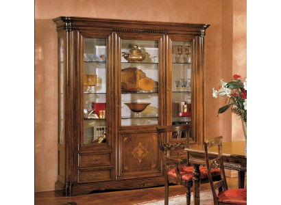 Display case 3 door Wardrobe Showcases Living room Cabinets Design Wardrobe Furniture Glass new