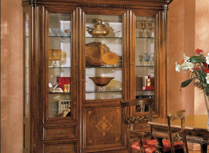 Display case 3 door Wardrobe Showcases Living room Cabinets Design Wardrobe Furniture Glass new