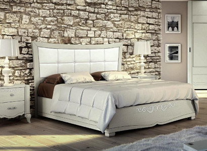 Luxury Set 3pcs Bedroom Bed Bedside table Beds Suite Wood Double Modern