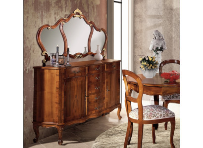 Braun Chest of drawers Dressing table Dressing table Dressing table Mirror 7 drawers new