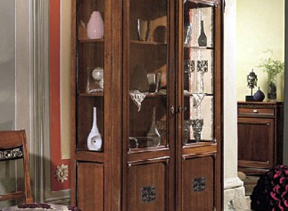 Display case Glass Design Wardrobe Wood Furniture new Display case Chests of drawers Vitrinen Chest of drawers