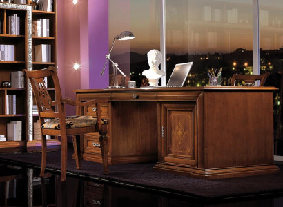 Designer Desk Table Furniture Office Desks Solid wood Tables Italy