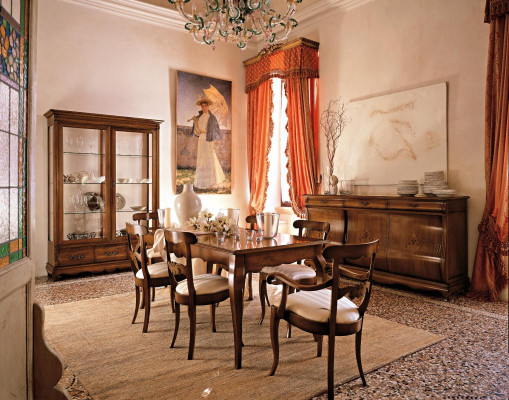 Dining room Living room Dining tables Tables Table Furniture Dining table Natural wood Retro Style