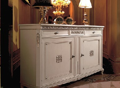 Classic Antique Style Chest of drawers Sideboard Chests of drawers Wood Wardrobe Sideboard White new