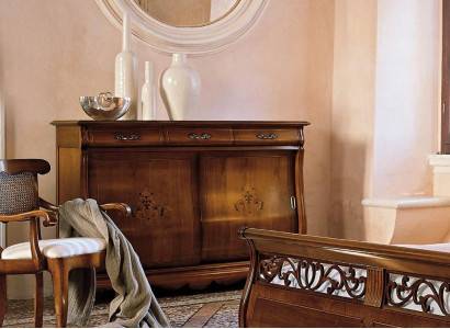 Chest of drawers Sideboard Wardrobe Wood Italian Furniture Furnishings Cabinets Chests of drawers