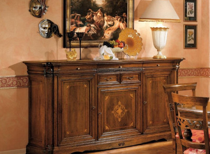 Sideboard Design Chest of drawers Side Low Board Wardrobe Living Room Shelf Wood Cabinets