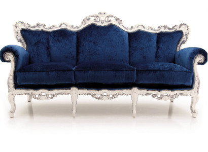 Textile Sofa Couch Upholstery Sofa 3 Seater Couches Sofas Art Deco Three Seater new