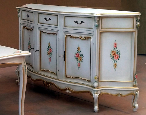 Sideboard Italian Furniture Real Wood Sideboard Designer Luxury Wood Chest of drawers